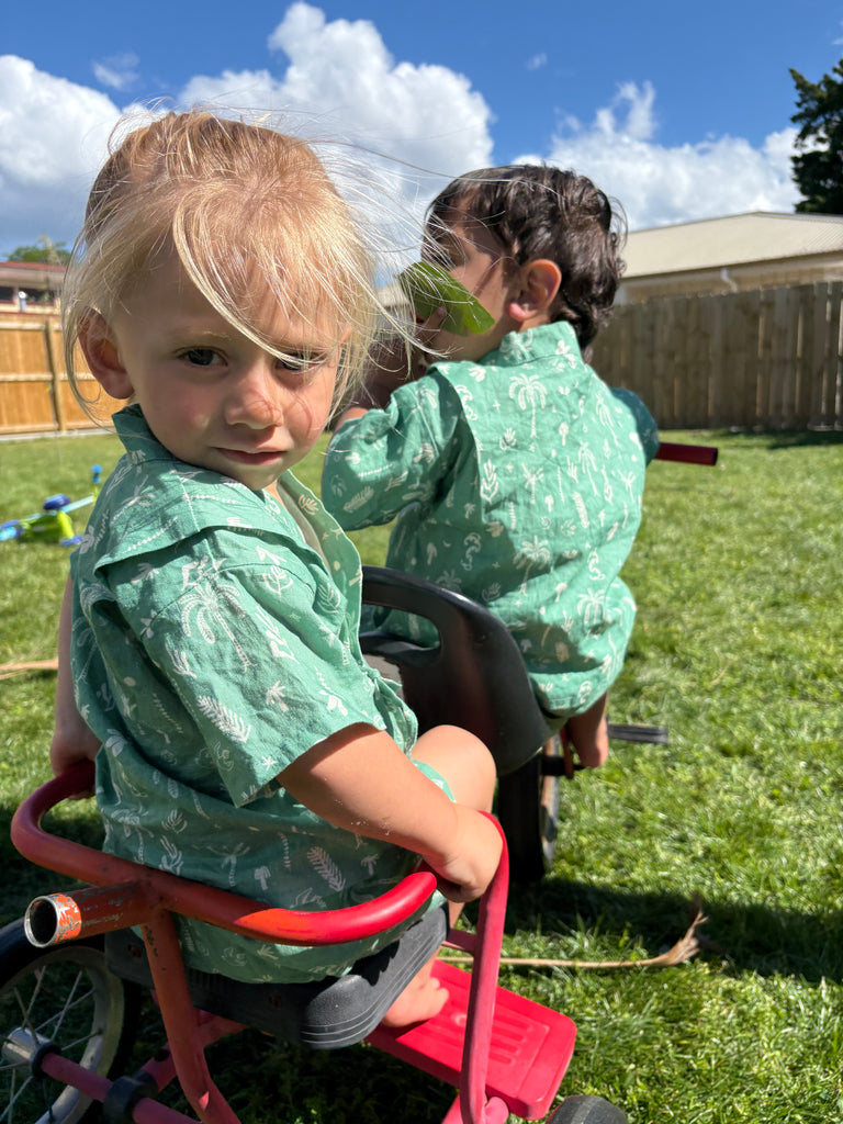 Ngahere Inanga Kimono Set