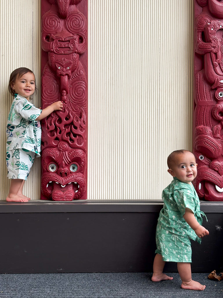 Ngahere Inanga Kimono Shorts