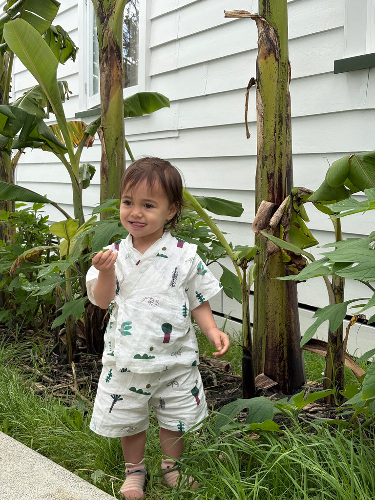 Motu Rākau Ma Kimono Set