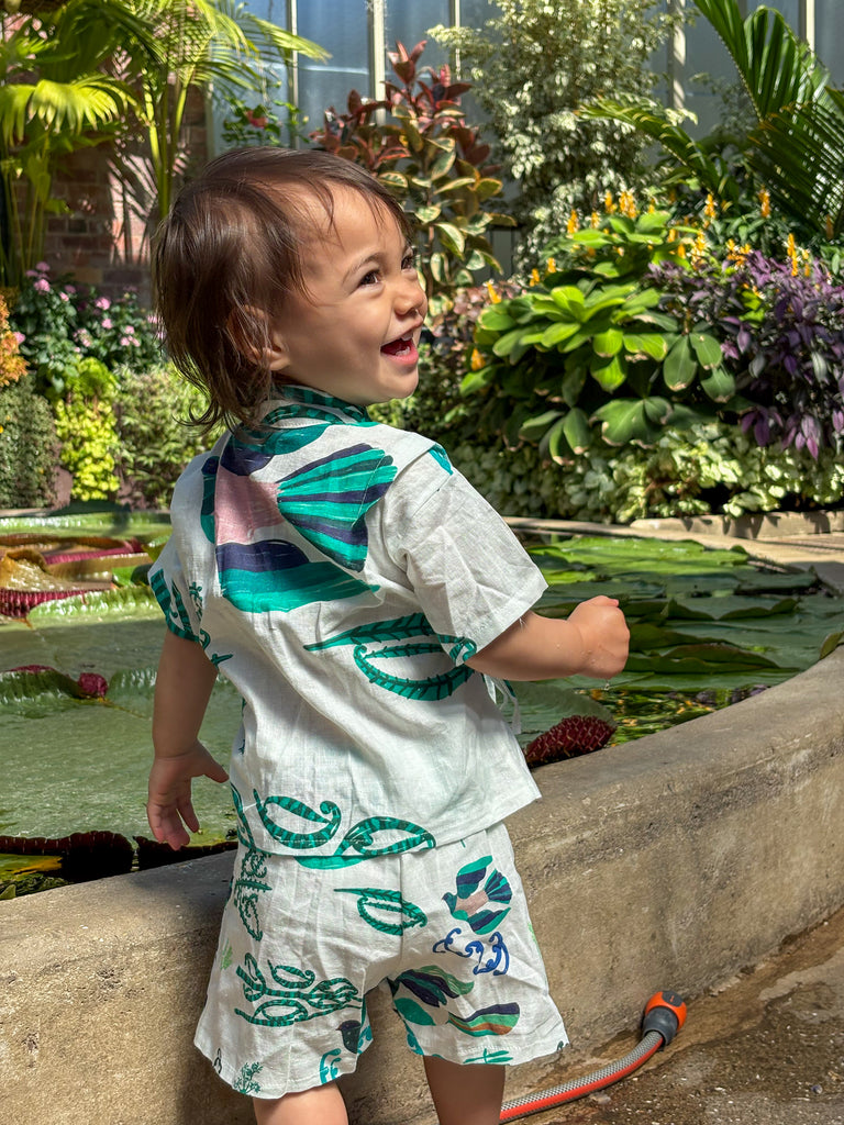 Kererū Ma Kimono Top