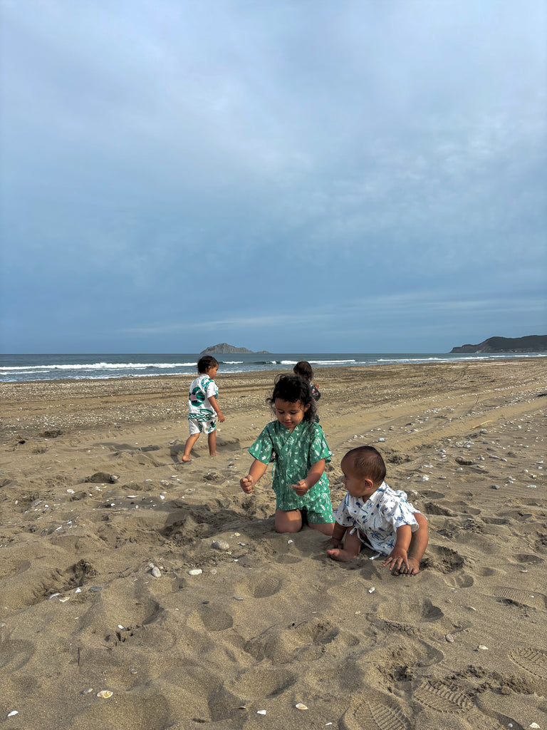 Ngahere Inanga Kimono Top