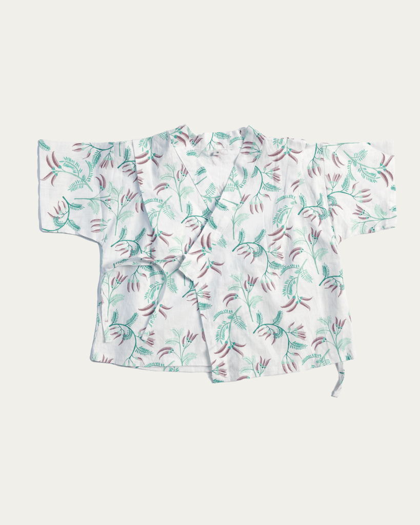 Ngutukākā  Ma Kimono Top