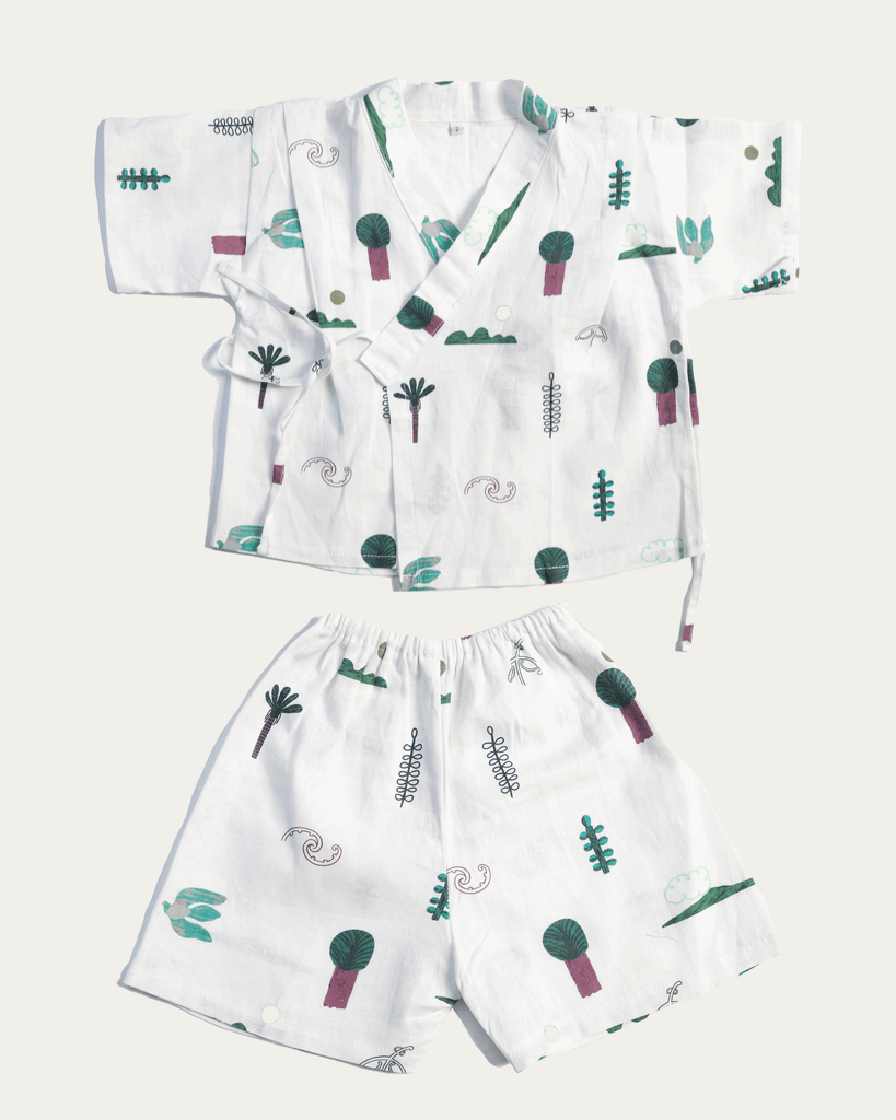 Motu Rākau Ma Kimono Set