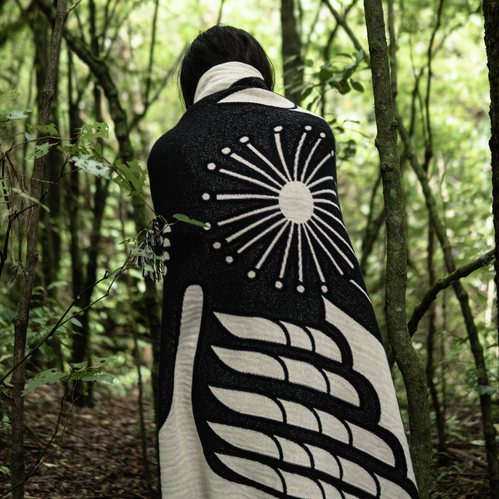 Titihuia Wooven Cotton Throw