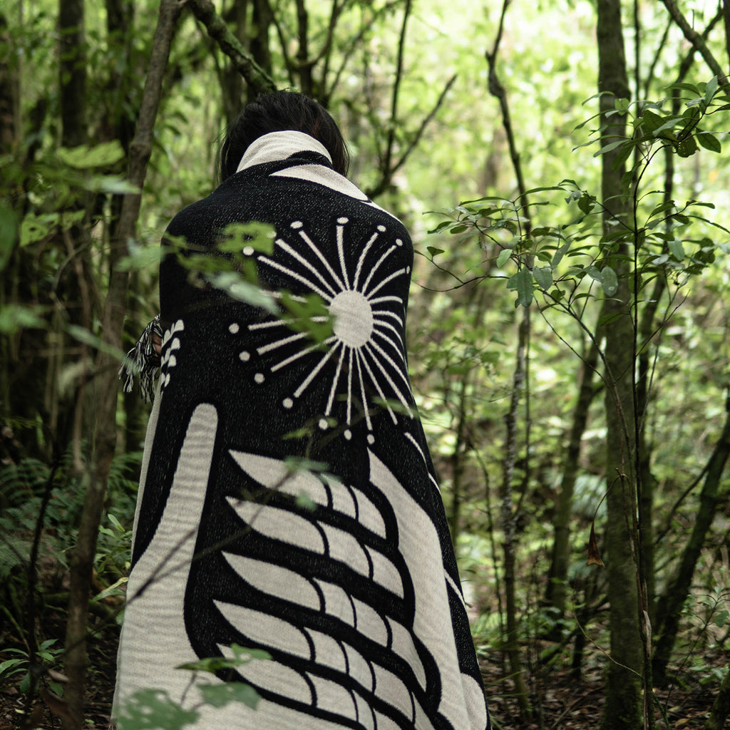 Titihuia Wooven Cotton Throw