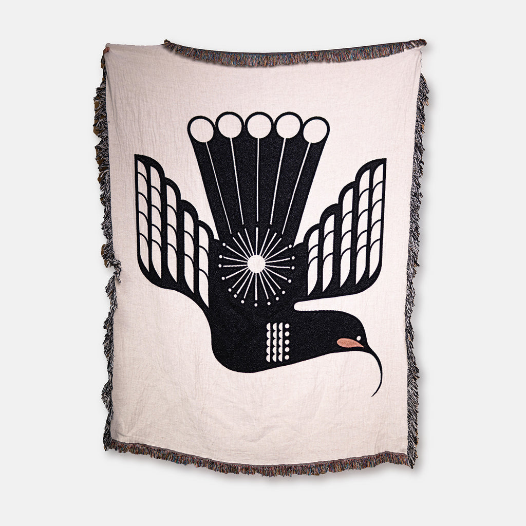 Titihuia Wooven Cotton Throw