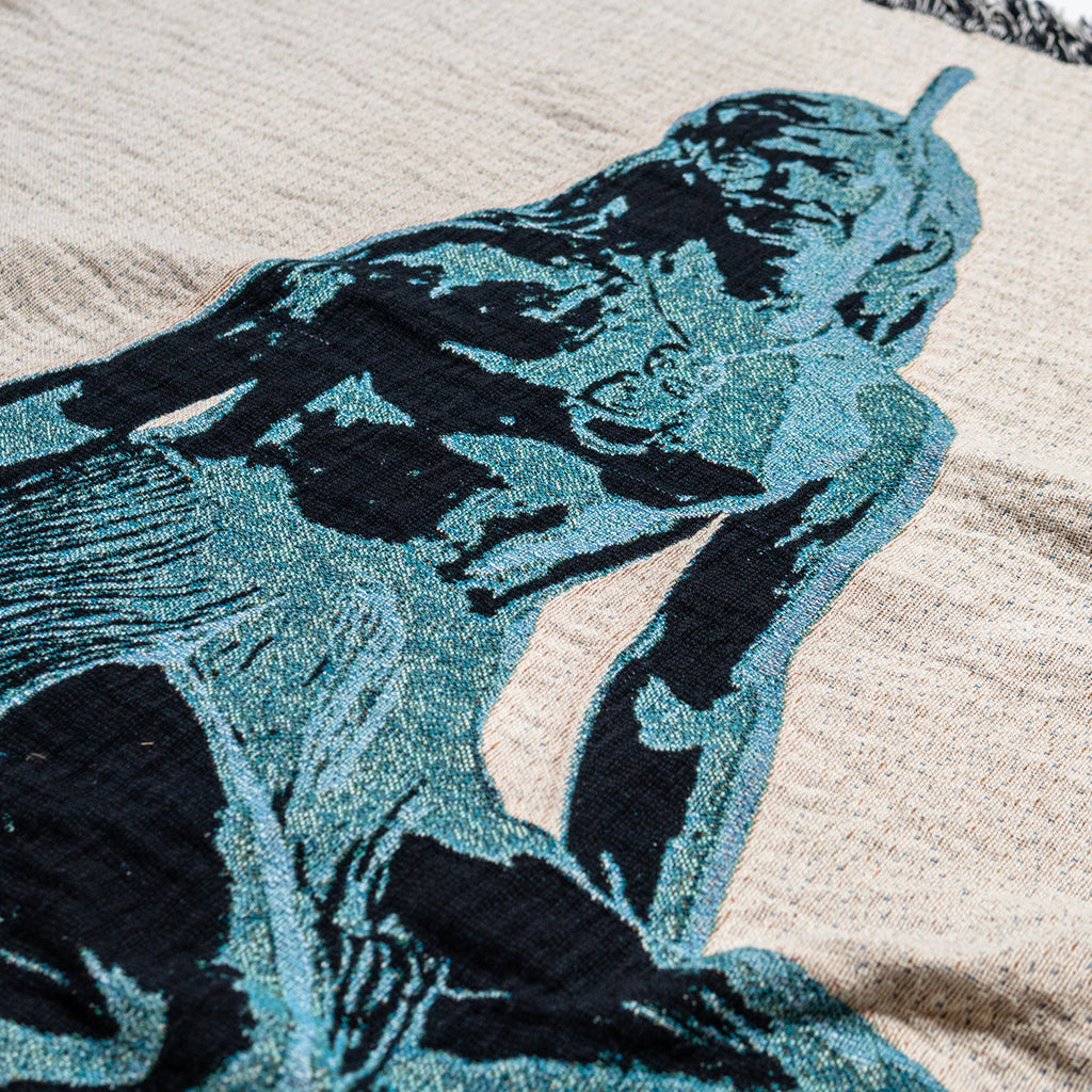 Blue Pania Throw